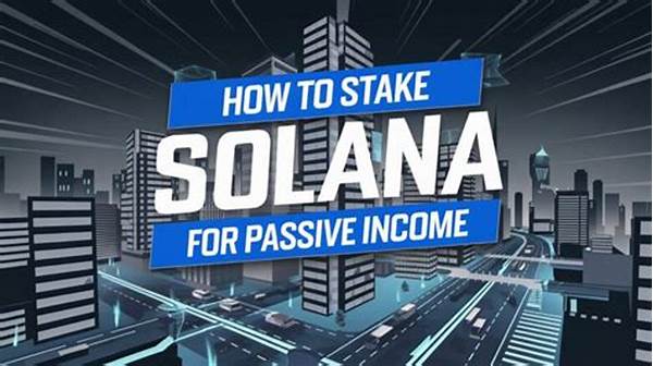How To Stake Solana For Passive Income