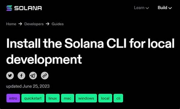 Solana Cli For Blockchain Management
