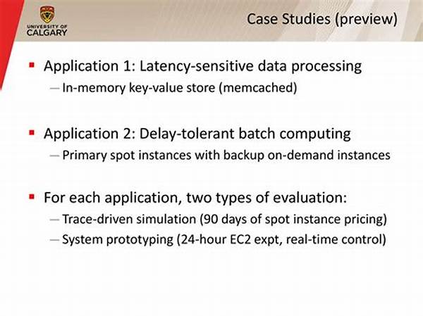 “latency-sensitive Application Optimization Techniques”