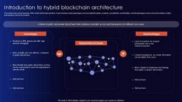 Hybrid Blockchain Architectures Use