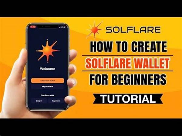 Solflare Account Creation Instructions